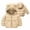 Khaki, variant on hoksml Toddler Animal Ear Hooded Puffer Jacket Lightweight Kangaroo Pocket Coat Zip Up Warm Jacket for Babies Kids