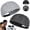 #B, variant on 2 Pack Men's Breathable Brimless Docker Hat – Lightweight Mesh Skull Cap, Adjustable Fit (55‑60cm), Foldable Summer Hat for Outdoor Wear & Travel