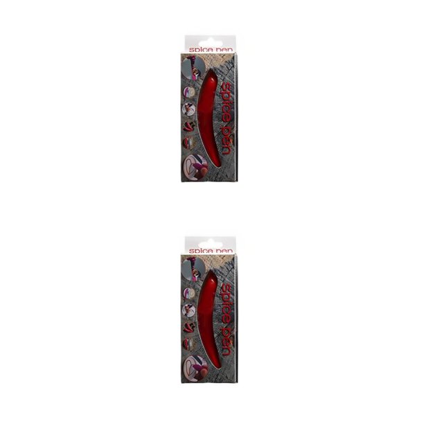 Ounissouiy Bolígrafo para especias de café Bolígrafos para decoración de pasteles Bolígrafo para tallar café reutilizable Bolígrafo Rojo 2Conjunto