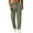 Green, variant on New Men Spring Summer Quality Trousers Mens Cotton Hemp Breathable Comfortable Casual Home Straight Pants Linen Men's Pants Black 4XL