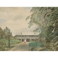 thumbnail image 3 of Gustaaf Frederik Tydeman 18x15 Black Modern Framed Museum Art Print Titled - Health Resort in Sindanglaja (C. 1878 - C. 1880), 3 of 5