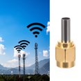 thumbnail image 3 of 10pcs Bulkhead Crimp Connector SMA Straight Male Connector RF Coax Adapter, 3 of 6