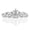 Silver, variant on LOLIPPYY TINKSKY No Comb Wedding Bridal Prom Shining Crystal Rhinestones Headband ( )