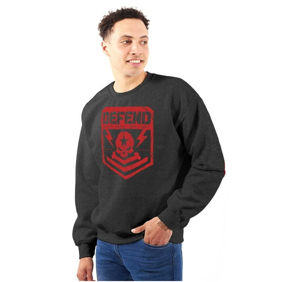Defend Freedom Skull Crossbones 2A Sweatshirt for Men or Women Brisco Brands S