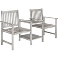thumbnail image 3 of Safavieh Brea Indoor/Outdoor Modern Twin Seat Bench, 3 of 6