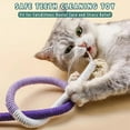 thumbnail image 3 of celery's pets cat chew rope, Celery Pets Cat Chew Rope, Cotton Chew Rope Toys for Cats, Catnip-Infused Organic Cotton   Toys  Cats, for All Breeds 28 Inches String (3PCS-A), 3 of 7