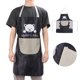 thumbnail image 5 of Manicure, Breathable Waterproof Baking Apron For Baking Shops For Hair Salon For Beauty Salons For BBQ For Nail Salons For Cooking Shops For Home Kitchens ANGGREK AH1414, 5 of 8