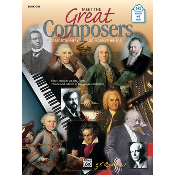 Pre-Owned Meet the Great Composers, Bk 1: Short Sessions on the Lives, Times and Music of the Great Composers, Book & Online Audio (Learning Link, Bk 1) (Paperback) 0882848550 9780882848556