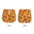 thumbnail image 5 of Lsque Skulls Printed Women's Running Shorts with Liner Pockets,Elastic Quick Dry Workout Athletic Gym Yoga Shorts,Womens High Waist Shorts-XX-Large, 5 of 9