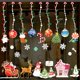 thumbnail image 2 of Pegatina de cristal para ventana de Feliz Navidad, adorno de Navidad, decoración de Navidad, vestido extraíble, bricolaje, Color de PVC, pegatinas estáticas sin pegamento JAMW  Sencillez, 2 of 5