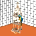 thumbnail image 2 of Juguete para pájaros Bling Bling tres capas, 2 of 8