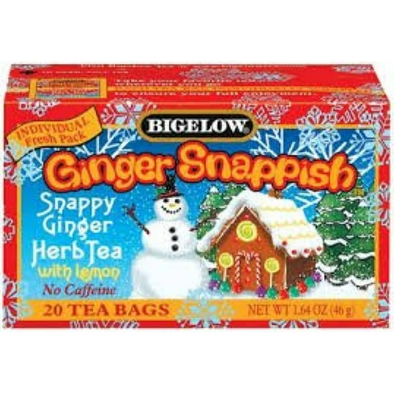 Bigelow Tea Ginger Snappish 20 Bags (Pack Of 3)