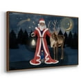 thumbnail image 3 of Celestial Christmas Collection A - Framed Gallery Wrapped Holiday Canvas - 17 x 25 - Rosewood Frame, 3 of 8