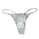 thumbnail image 4 of Gibobby Calzoncillos de encaje para mujer sexys Bragas con estampado de mujer, lencería Sexy, calzoncillos con espalda en T, bragas cómodas suaves de tiro bajo(Azul celeste,CH), 4 of 4