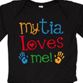 thumbnail image 4 of Inktastic My Tia Loves Me Boys or Girls Long Sleeve Baby Bodysuit, 4 of 5