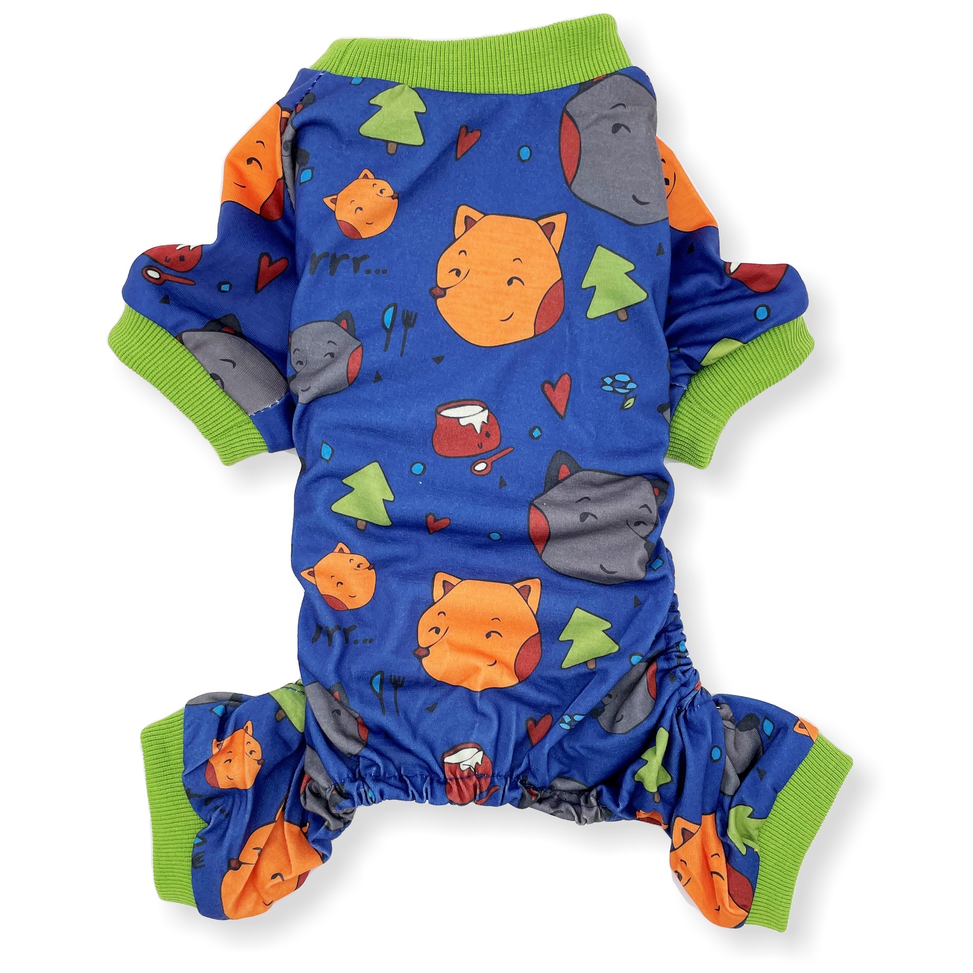 Cozy Cotton Dog Pajamas – Soft Pet Jumpsuit For Small To Medium Dogs, XXS-L, FunnyDogClothes
