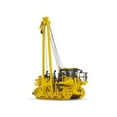 thumbnail image 4 of Komatsu D155CX-8 With K170 Pipelayer Yellow with Accessories 1/50 Diecast Model by First Gear, 4 of 4
