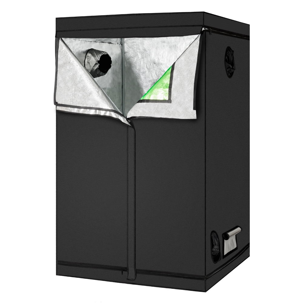 Kepooman Grow Tent for Plant, Hydroponic Mylar Tent Reflective Garden Growing Dark Room with Observation Window, Indoor Grow Tent Room Kepooman Grow Tent for Plant, Hydroponic Mylar Tent Reflective Garden Growing Dark Room with Observation Window, Indoor Grow Tent Room