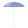 Mainstays 6' Umbrella, Blue and White Stripe