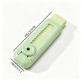 thumbnail image 2 of WWC Retractable Push Pull Erasers, Cute Refillable Sliding Pencil Erasers with Lock, Soft Erasers for School and Office Stationery, Green, 2 of 6