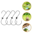 thumbnail image 1 of unbranded 4Ud Metálicos Negros Para Colgar Jardineras Y Flores Decorativas, 1 of 8