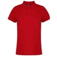 thumbnail image 1 of Asquith & Fox- Polo de manga corta liso para mujer (Rojo), 1 of 3