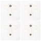 thumbnail image 1 of 4 ganchos adhesivos ajustables para tuercas, sin perforaciones ni costuras., 1 of 7