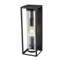 thumbnail image 3 of Millennium Lighting  Caleb 1 Light Outdoor Wall Sconce in Textured Black 16.5  Inch, 3 of 5