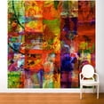 thumbnail image 2 of ADZif Fresk Abstract Art Wall Mural, 2 of 5
