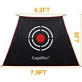 thumbnail image 6 of Galileo Golf Target Replacement for Practice Net – Ladder-Shaped PVC Target, Indoor/Outdoor, Durable with Adjustable Drawstrings, 6 of 9