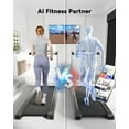 thumbnail image 6 of Dpforest 3 in 1 Folding Treadmill,Treadmill with 6% Incline,Speed Range 10mph,350lbs Weight Capacity, 6 of 9