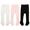 3 Pack White Black Light Pink, variant on Zando Baby Girl Tights Thick Cable Knit Leggings Stockings Cotton Pantyhose for Newborn Infant Toddler 1 Pack Ivory White 1-2T