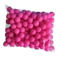 thumbnail image 1 of 150 piezas bolas de rifa de 40 mm, sin costura, actividad de entretenimiento bolas de pong pequeñas para suministros de fiesta de bricolaje cumpleaños rosa rojo, 1 of 8