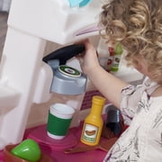Step2 Fun with Friends Pink Kids Kitchen Pretend Play Set