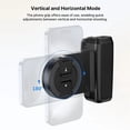 thumbnail image 6 of Ulanzi MA35 Magnetic Selfie Phone Camera Grip Tripod Mount 2-in-1 Phone Clip, Vertical and Horizontal Mode, Comfort Grip With Bluetooth Shutter, 6 of 10