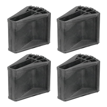

HOMEMAXS 4Pcs Folding Ladder Feet Covers Versatile Ladder Leg Covers Non-slip Ladder Pads