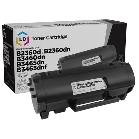 LD Products Compatible Toner Cartridge Replacement for Dell 331-9805 M11XH High Yield (Black)