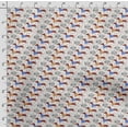 thumbnail image 4 of Soimoi Dog Print, Poly Taffeta Fabric, Decor Sewing Fabric by The Yard 56 Inch Wide, Decorative Fabric for Outdoor Upholstery, Umbrellas and Home Accents, Red & White, 4 of 5