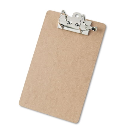 Saunders®recycled Hardboard Archboard Clipboard, 2" Clip Cap, 8 1/2 X 12 Sheets, Brown