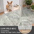 thumbnail image 5 of IValue 2'x8' Runner Rug Vintage Runners for Hallways Washable Soft Kitchen Rug Non-Slip Carpet for Entryway Bathroom Bedroom, 5 of 9