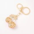 thumbnail image 4 of Rhinestone Keychain Cute Sparkling Cherry Key Chains Key Ring Chain Holder Accessories Gift for Purses Bag Handbag, 4 of 4