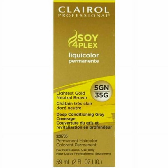 Clairol Professional Liquicolor 5GN/35G Lightest Gold Neutral Brown, 2 oz