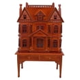 thumbnail image 4 of Vitrina De Mesa En Miniatura Pa 1/12, Villa Pa Niñas Y Adolescentes, 3x Baoblaze Casa de muñecas en miniatura, 4 of 8