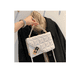 thumbnail image 2 of Bolso Bandolera De Un Hombro Con Cadena De Metal Para Mujer  Xtellar Color Blanco, 2 of 3