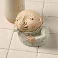thumbnail image 2 of Art & Artifact Boy Holding Nose Bathroom Statue, Funny Boys Bathroom Decor Bathroom Shelf Sitters, 5" High, 2 of 4