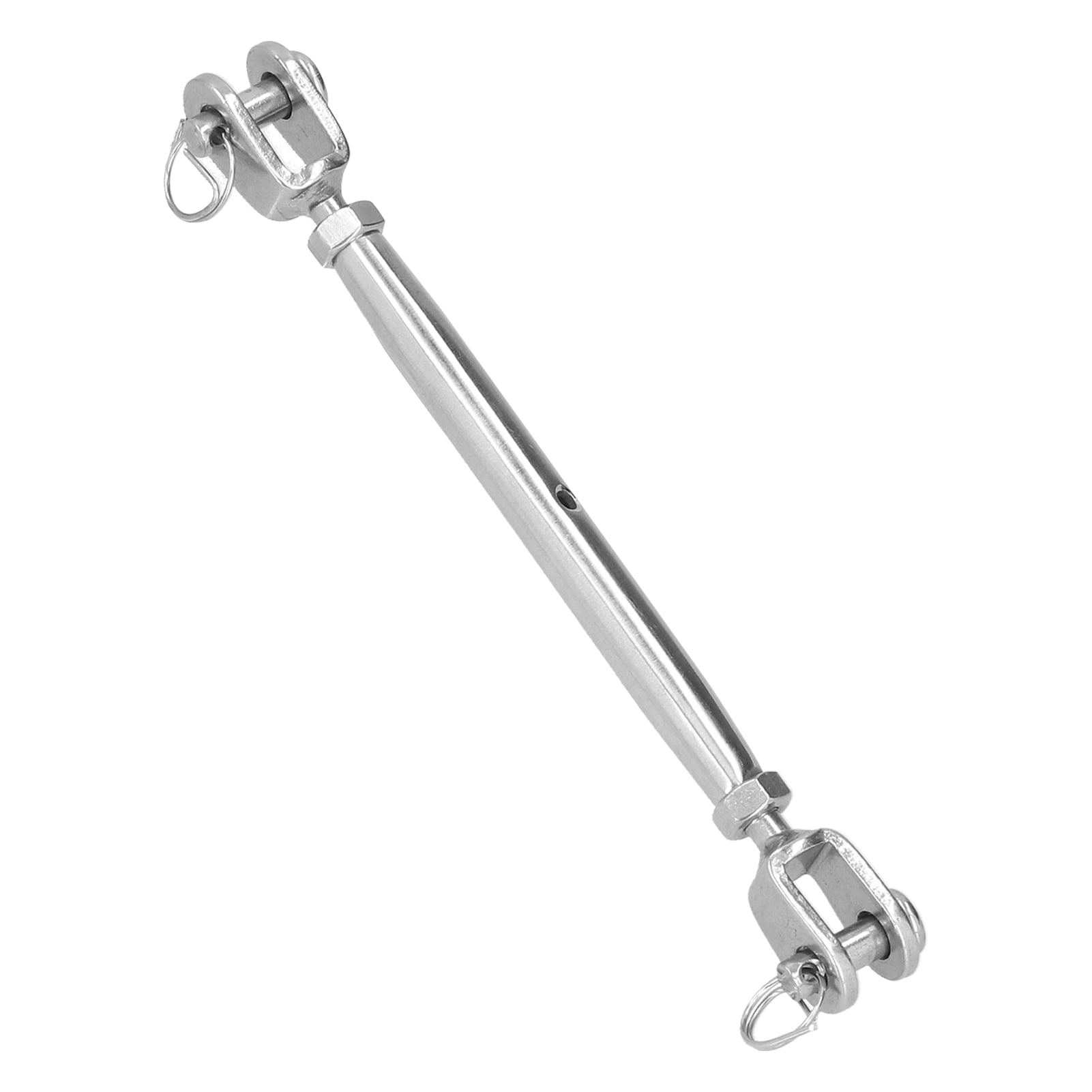 1/2" Marine 304 Stainless Steel Jaw/Jaw Closed Body Turnbuckle Rigging Screw 