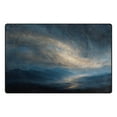 thumbnail image 2 of 60x39in Area Rug Machine Washable Floor Mats Skid-Resistant Backing Carpet for Home Kitchen Bedroom Golden Nebula, 2 of 7