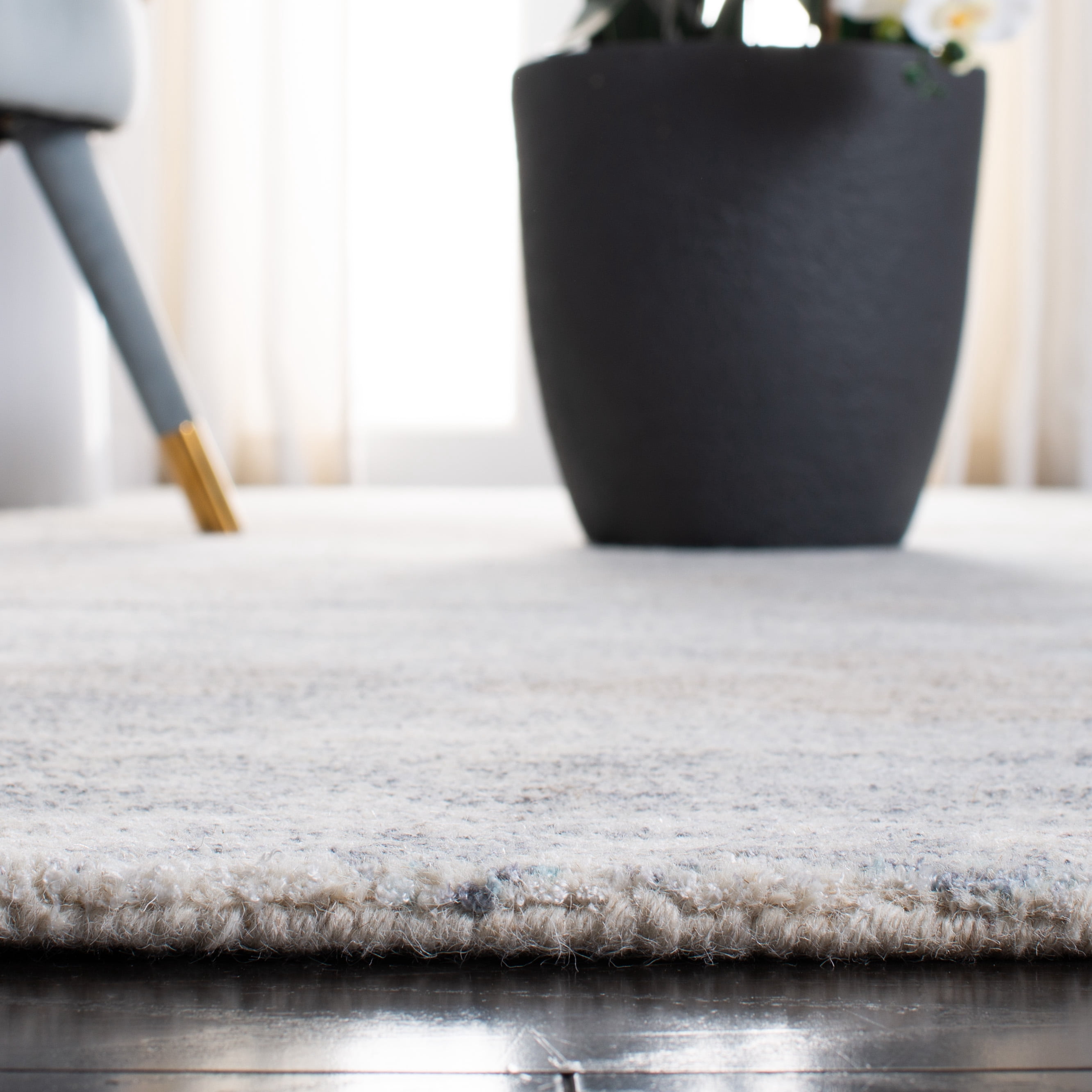 SAFAVIEH Restoration Vintage Janae Abstract Area Rug, Grey/Blue, 8' x 10'