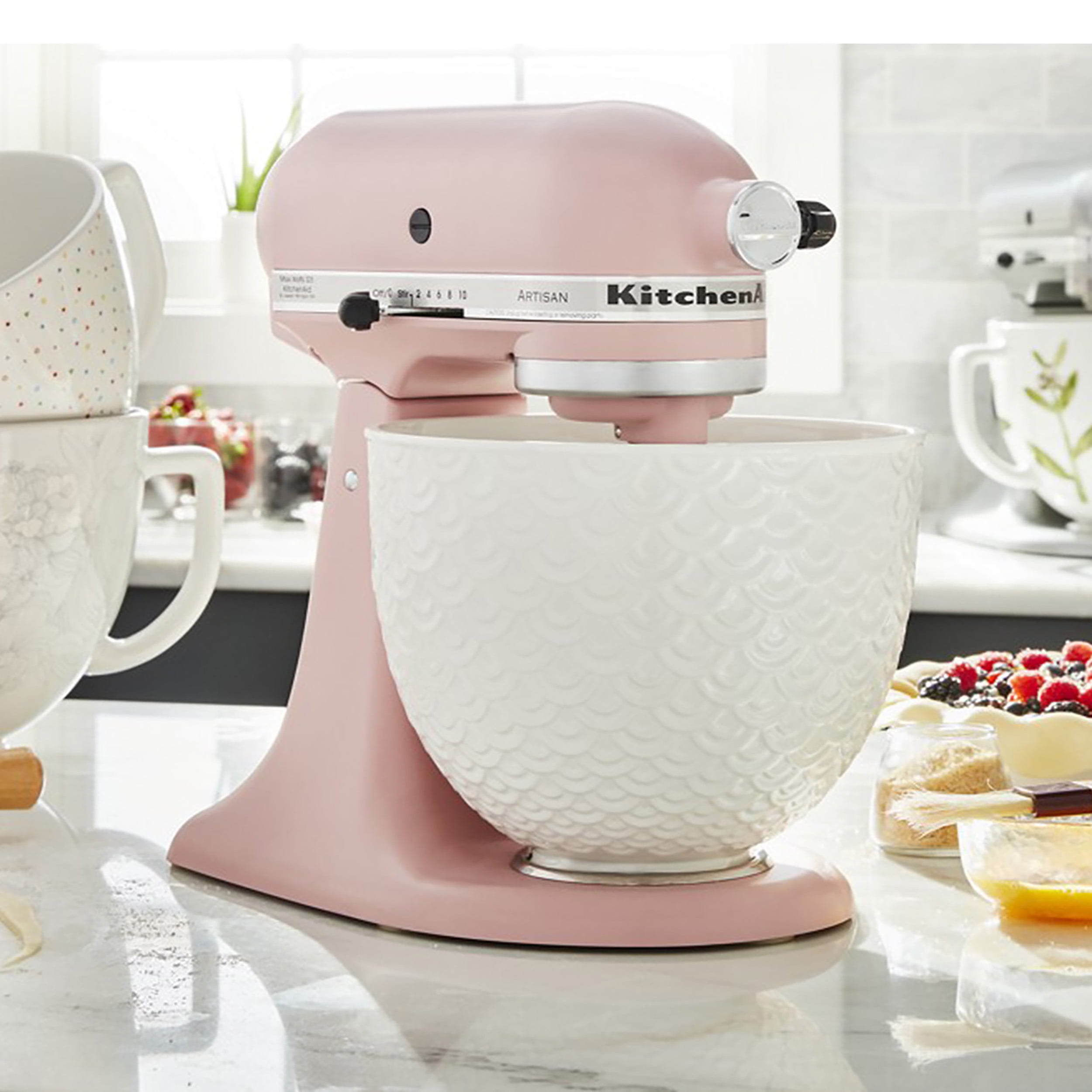 KitchenAid - Brandclub - KitchenAid 5-Quart Mermaid Lace Ceramic
