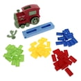 thumbnail image 3 of KAKOWELY 1 juego de dominó para niños, juguetes prácticos para niños, juguetes de tren eléctrico, 3 of 5